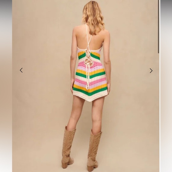 Maje Crochet Knit Dress - Picture 7 of 9